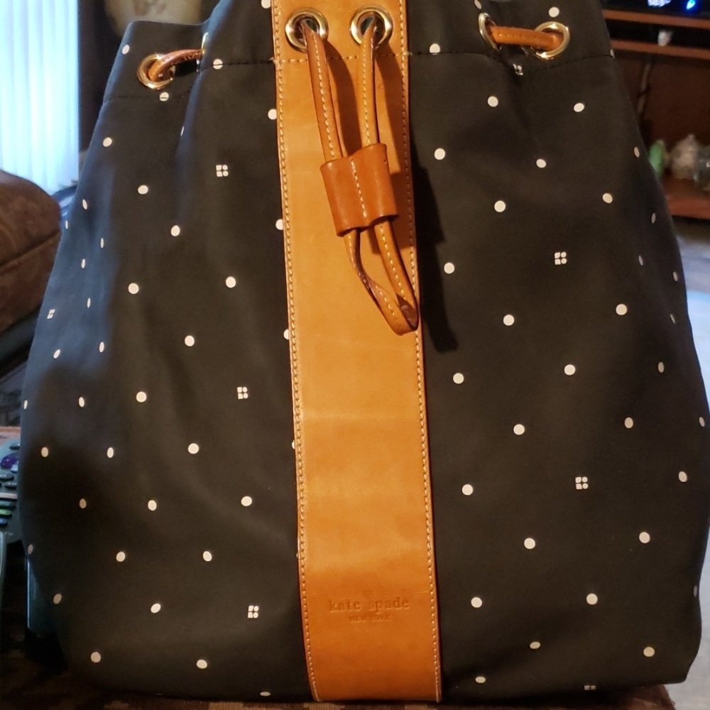 Kate Spade bucket backpack